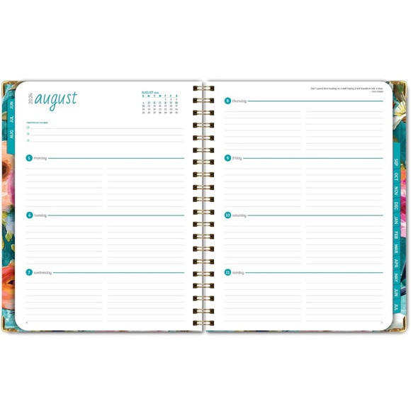 HARDCOVER 2024-2025 Planner
Bookmark, Pocket Folder and Sticky Note Set - Picture 3 of 8